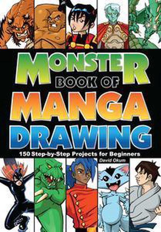 Monster Book of Manga Drawing - cover