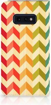 Coque Samsung Galaxy S10e Unique Standcase Zigzag Color