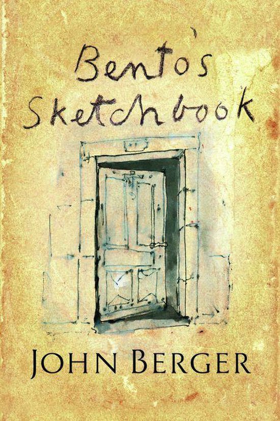 Bento's Sketchbook van John Berger, met een tekening van een open deur.