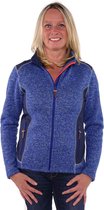 BJØRNSON BRIGITTA Gebreid Vest Softshell 4 seizoenen Dames - Maat 36 - Blauw