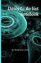 Daily to do list notebook