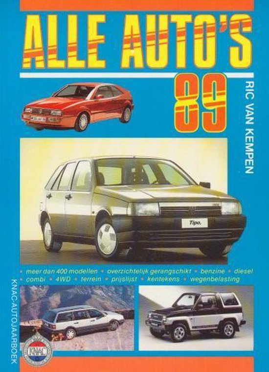 ALLE AUTO'S 89 - cover