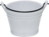 Cosy&Trendy Bucket White Mini Emmer - Ø 7.8 x 5.5 cm