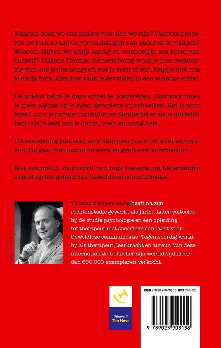 Stop met aardig zijn! (ebook), Thomas d
