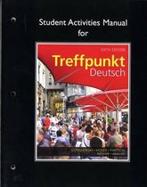 Student Activities Manual For Treffpunkt Deutsch