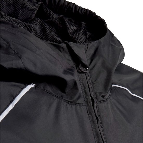 adidas - Core 18 Rain Jacket Y - Regenjack Kinderen - 164 - Zwart | bol.com