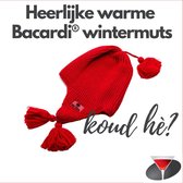 Heerlijke warme Bacardi wintermuts