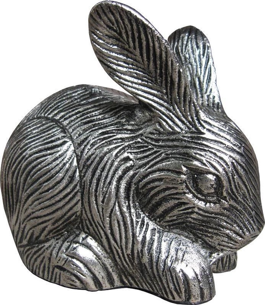 konijnenurn Rabbit zilver urn konijn | bol.com