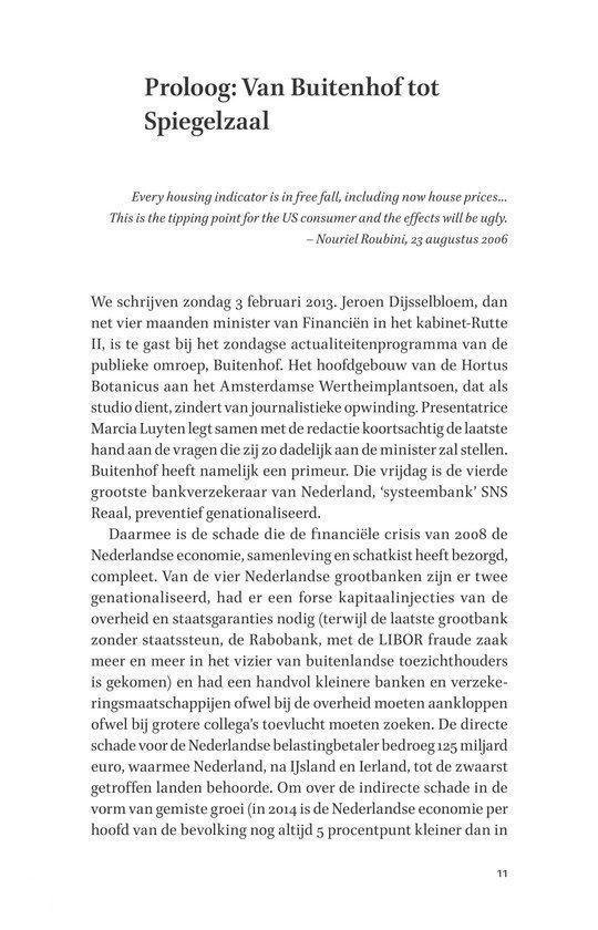 De schaduwelite voor en na de crisis