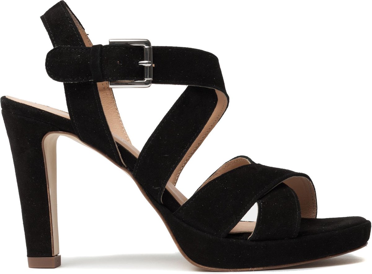 Linea Zeta Sandalen met hak cognac - Maat 40 | bol.com