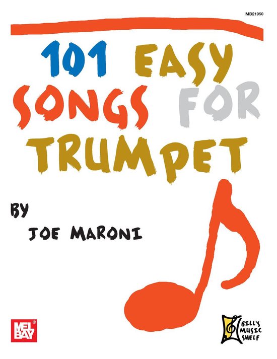 101 Easy Songs for Trumpet - cover