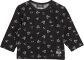 Zero2Three T-shirt Mickey - Zwart /  allover print