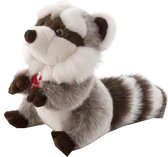 Trudi Knuffel Wasbeer Igor 28 Cm Grijs/ Wit /zwart