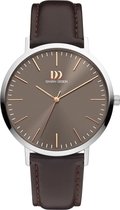 Danish Design IQ18Q1159 horloge heren - bruin - edelstaal