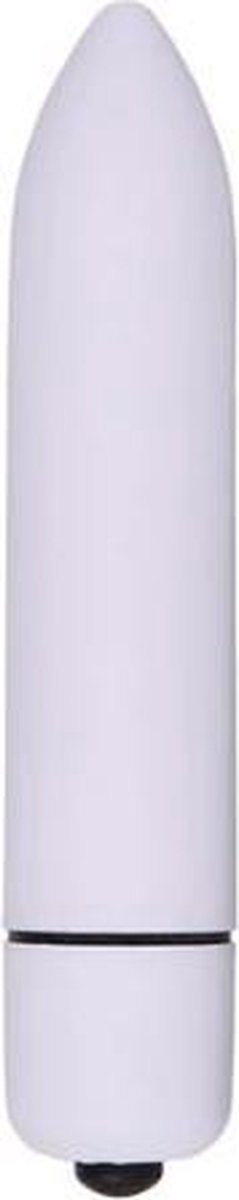 Goedkoopste WiseGoods - Mini Kogel Vibrator - Clitoris Stimulator - Bullet Vibrator - Dildo - 10 Snelheden - Wit