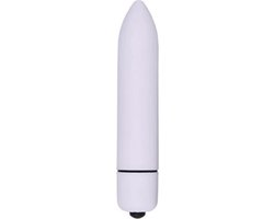 WiseGoods - Mini Kogel Vibrator - Clitoris Stimulator - Bullet Vibrator - Dildo - 10 Snelheden - Wit