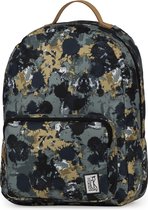 The Pack Society Classic Rugzak - Green Camo Allover