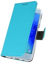 Bestcases Pasjeshouder Telefoonhoesje Samsung Galaxy J3 (2018) -  Blauw