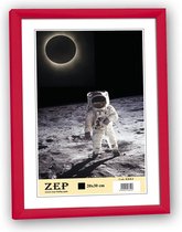 ZEP - Kunststof Fotolijst New Easy Rood voor foto formaat 13x18 - KR2
