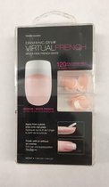 Dashing Diva Virtual Nail Medium French White 120st