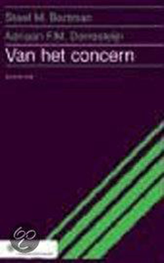 Van het concern - cover