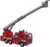 foto van Die Cast brandweer ladderwagen licht + geluid - 16 x 8 x 4