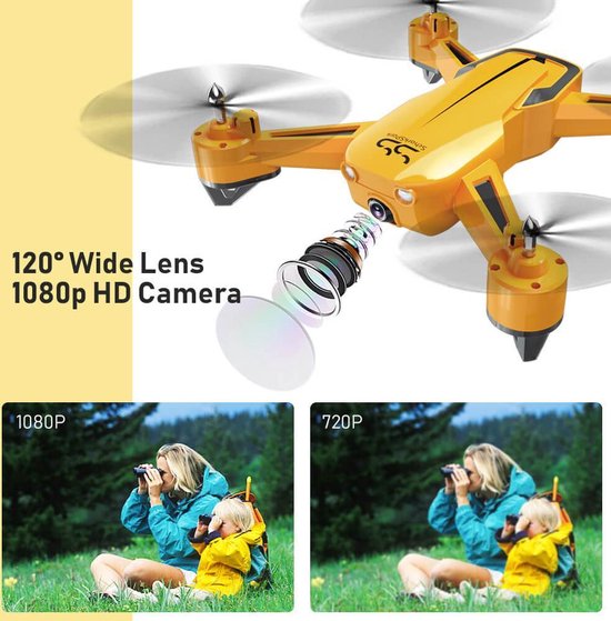 ScharkSpark Drone SS40 1080P 120° FPV HD