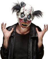"Halloween masker van zombie clown volwassenen - Verkleedmasker - One size"