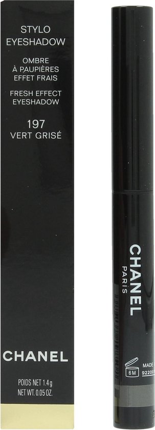 Chanel Stylo Fresh Effect - #197 Vert Grise - Oogschaduw | bol.com