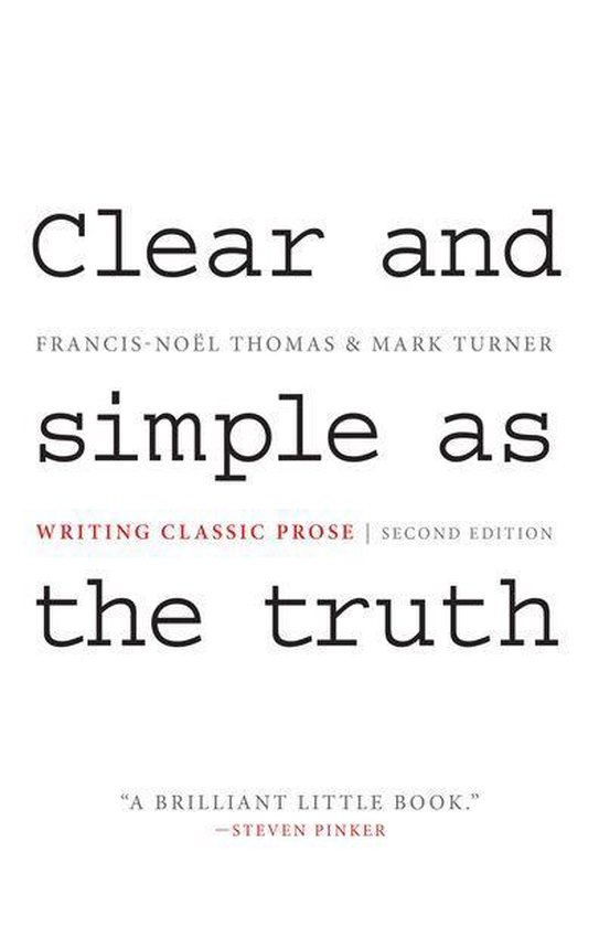 Clear and Simple As the Truth - cover