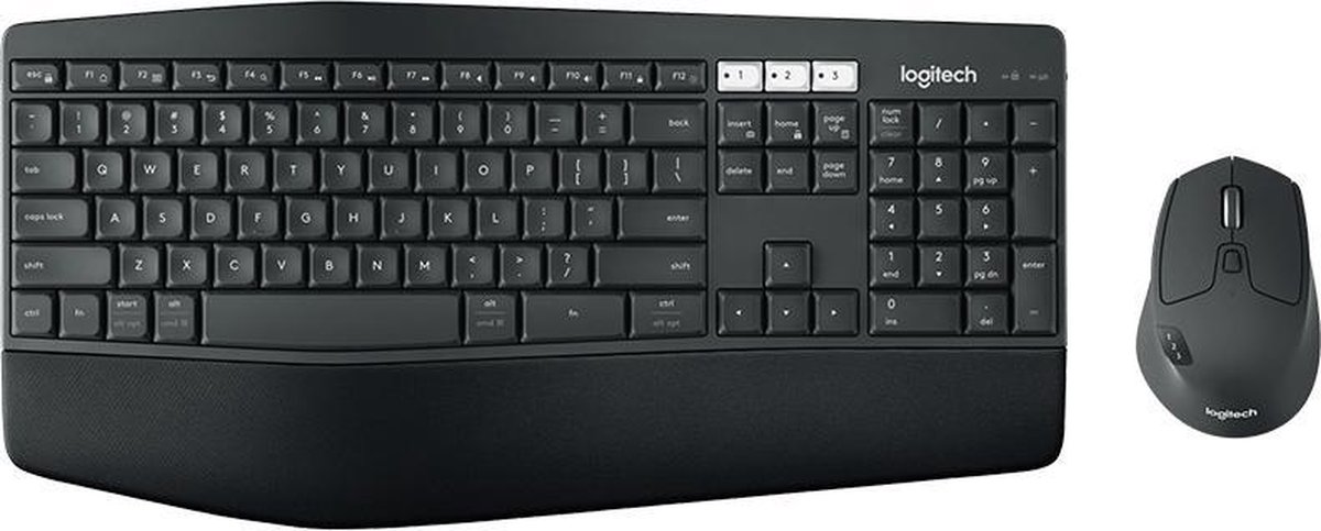 Logitech MK850 Performance Bluetooth QWERTY Russisch Zwart toetsenbord