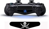 Piraten – lightbar sticker geschikt voor PlayStation 4 PS4 controller – 1 stuks