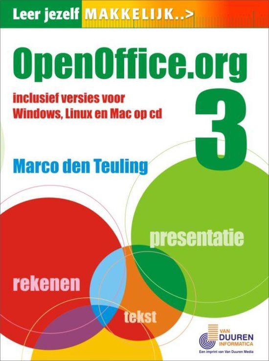 Cover van het boek 'Leer jezelf MAKKELIJK... OpenOffice 3.0'