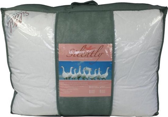 Jonk Kussen Sevilla 100% witte Poolse Ganzen Dons Curve 60 x 70 cm