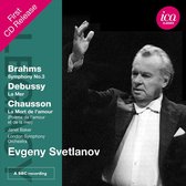 Evgeny Svetlanov, London Symphony Orchestra - Brahms: Symphony No.3 - Debussy: La Mer - Chausson (CD)