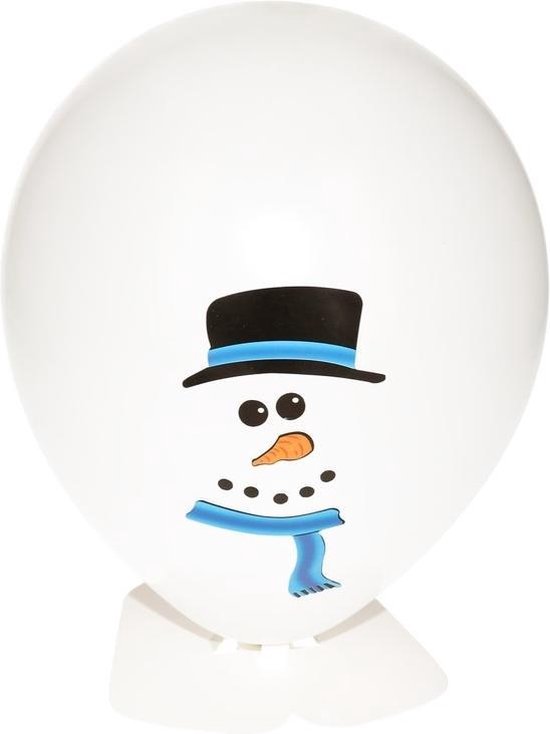Sneeuwpop Ballon Versieren Cm Bol Com