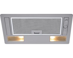 ETNA AI553RVS - Inbouw afzuigkap - 53 cm - Grijs - 425 m³/h - LED verlichting