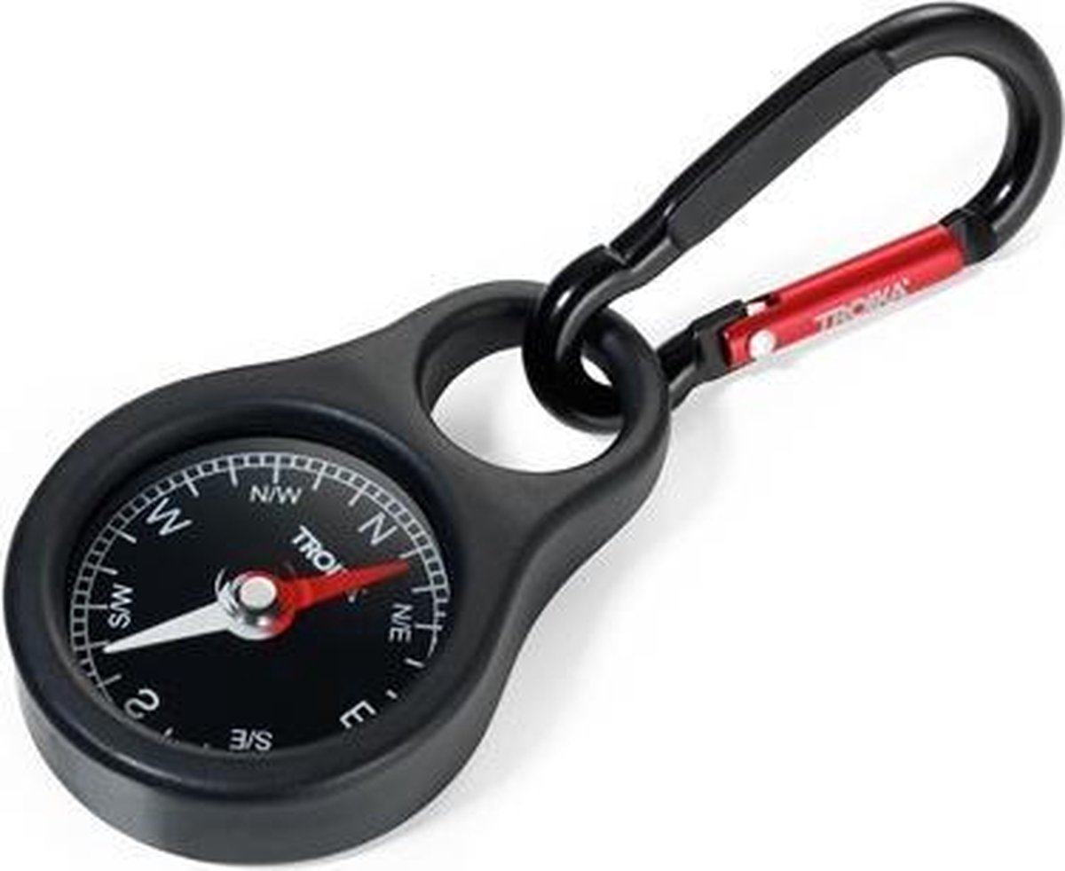 Troika, sleutelhanger keyring met karabin haak