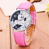 Hidzo Horloge LVPAI Ø 37 mm - Bruin - Kunstleer