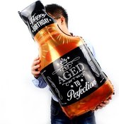 Grote ballon whiskey fles "Aged to Perfection'