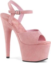 Pleaser Sandaal met enkelband, Paaldans schoenen -36 Shoes- ADORE-709FS Paaldans schoenen Roze