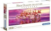 Clementoni Legpuzzel - High Quality Puzzel Collectie - Flamingo - 1000 stukjes, puzzel volwassenen
