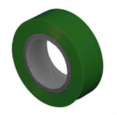 1 rol - Isolatie Tape 19mm x 10mtr –  Groen