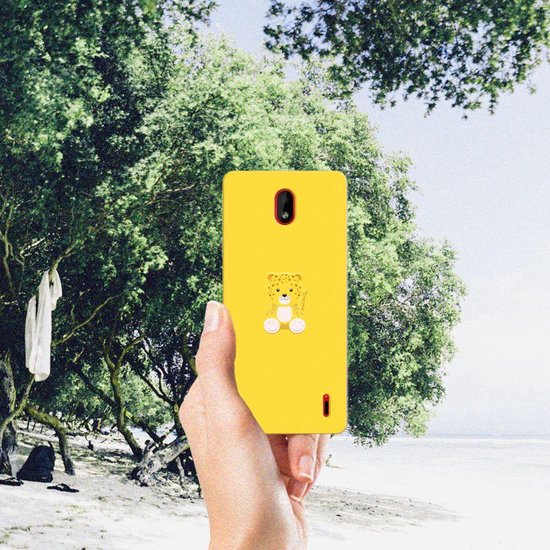 Coque pour Nokia 1 Plus Housse TPU Silicone Etui Leopard Bébé
