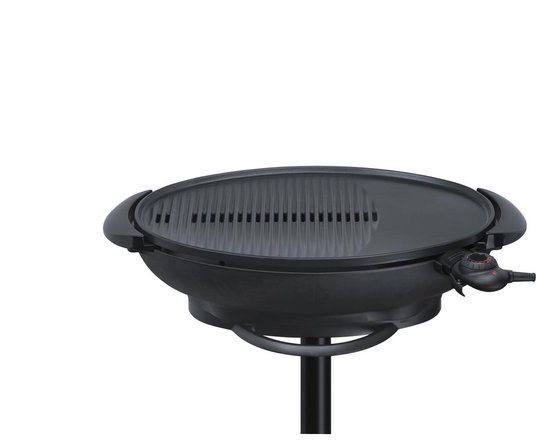 Steba VG350 - Elektrische Barbecue met deksel - ook als tafelgrill te gebruiken - 55x41 cm grill oppervlak van Steba — afbeelding 4
