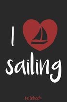 I ❤ sailing Notebook