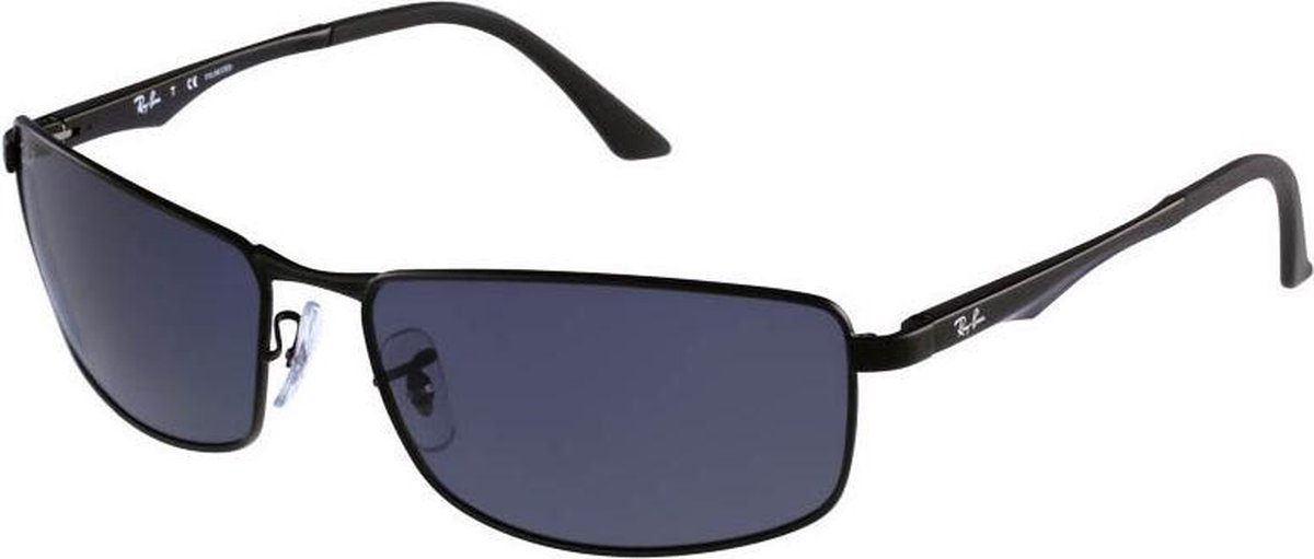 Ray-Ban RB3498 006/81 - zonnebril - Zwart / Grijs Gradiënt - Gepolariseerd - 61mm