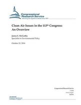 Clean Air Issues in the 113th Congress