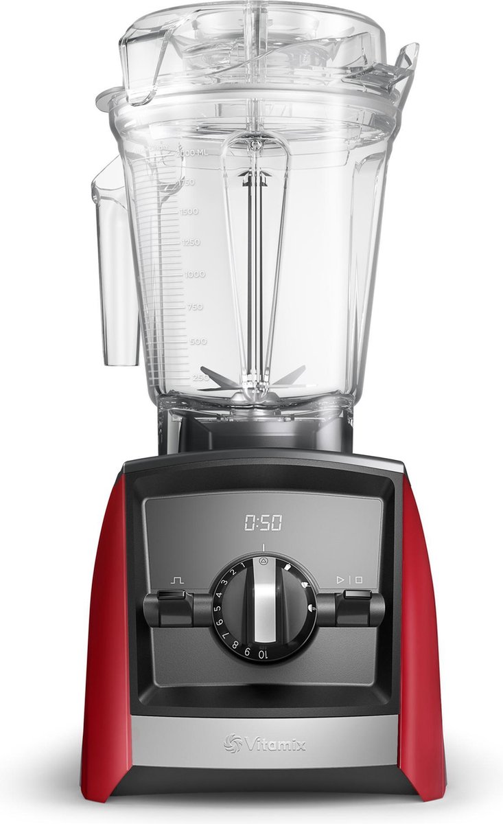 Vitamix A2500i Ascent - high performance blender - 3 programma's - 2.2 PK motor - 2 liter kan - 10 jaar garantie - rood – foto 6