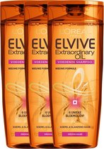 L'Oréal Paris Elvive Extraordinary Oil Shampoo - 3 x 250 ml - Voordeelverpakking